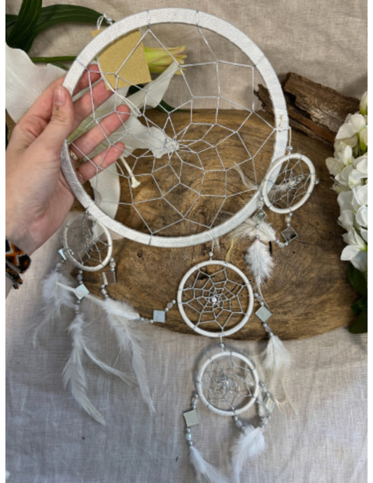 Image for dromenvanger-spiegel-22cm-wit-dreamcatcher_1.jpg