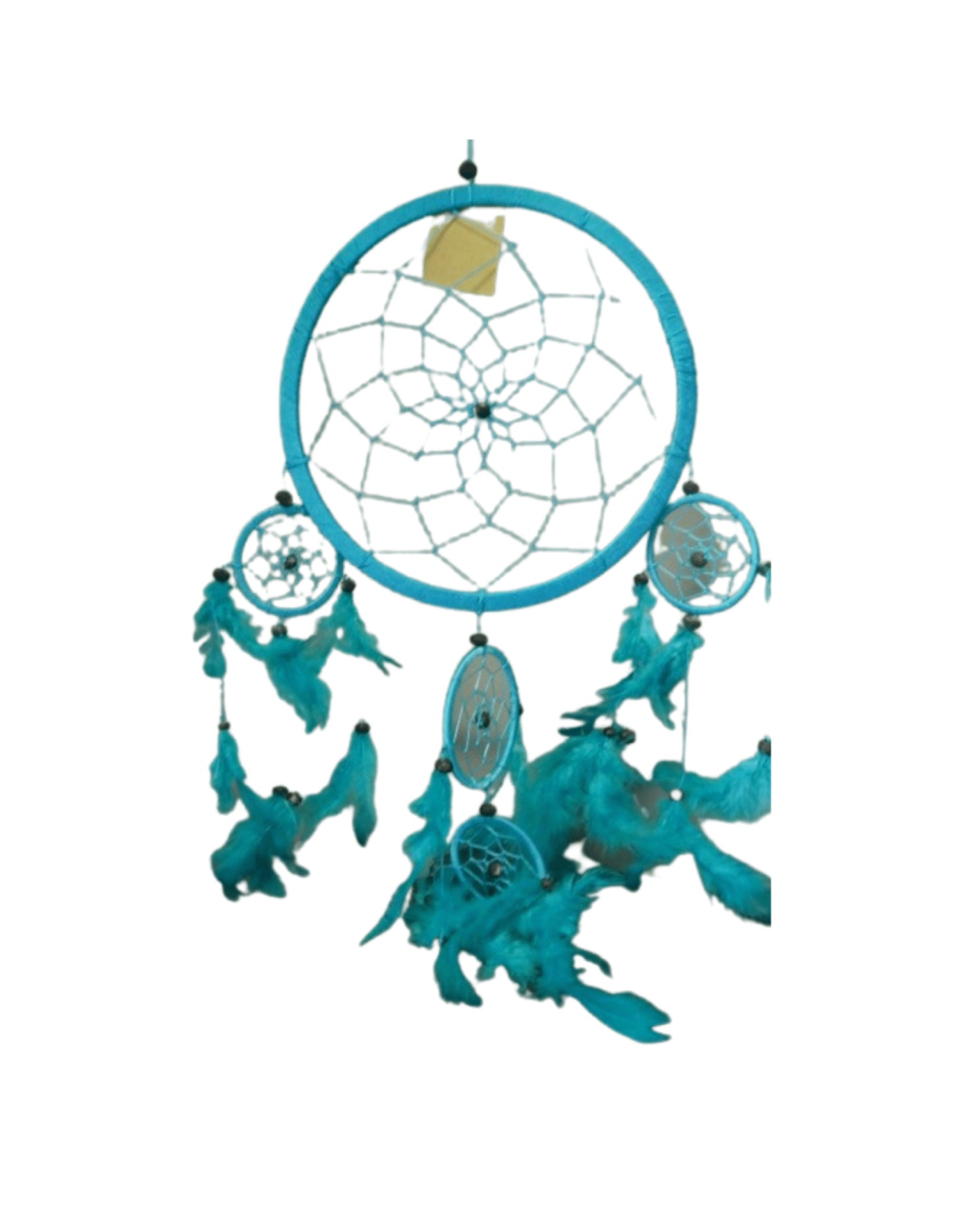 Image for dromenvanger-veren-42cm-turquoise.jpg