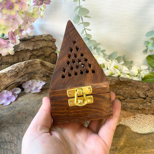 Image for kegel-wierook-brander-piramide-hout-wierook-houder_1.jpg