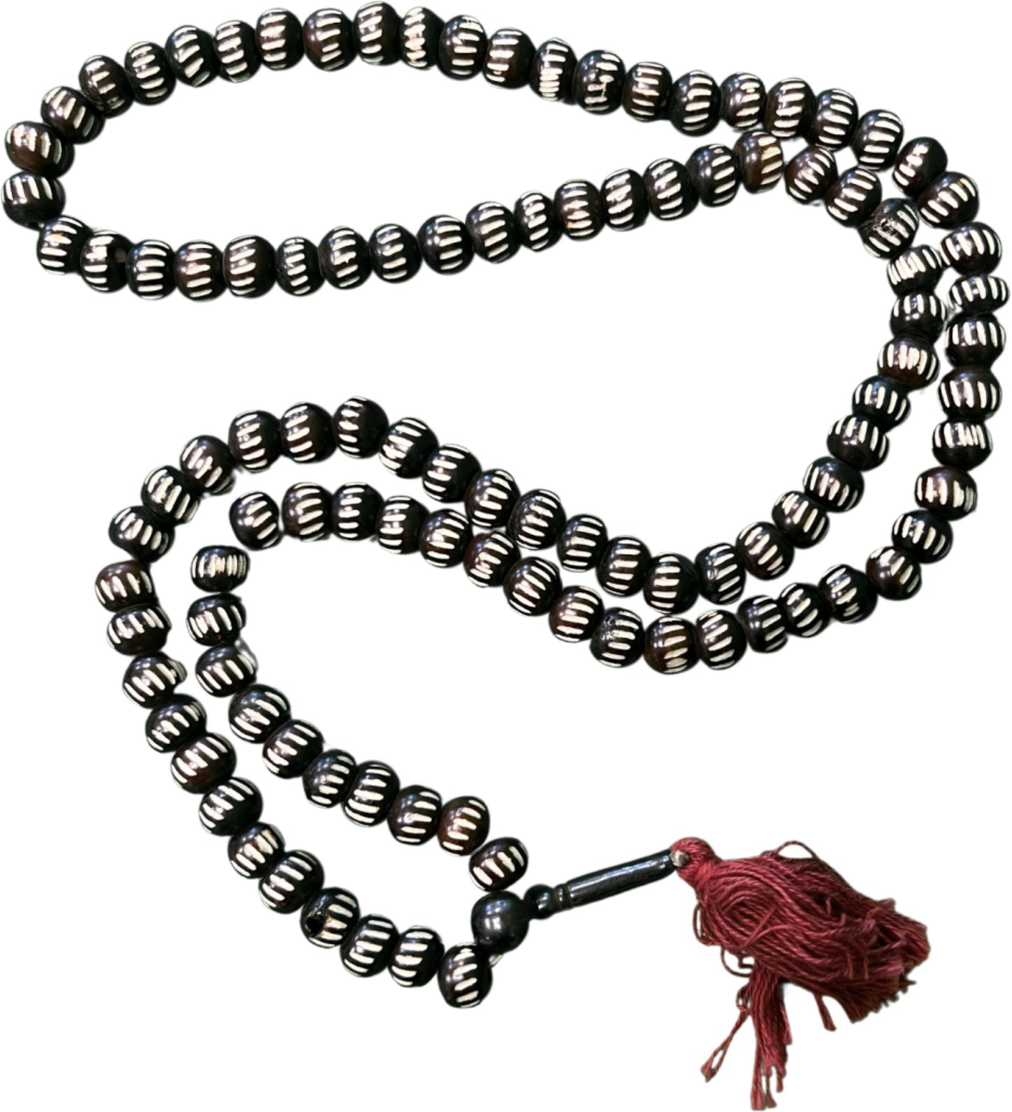 Image for mala-been-tweekleurig-streepjes-40-cm-zwartwit.jpg