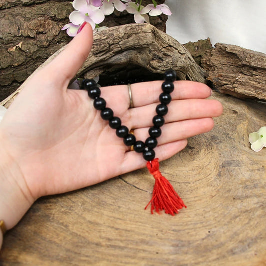 Image for mala-hout-zwart-rode-kwast-45-cm_1.jpg