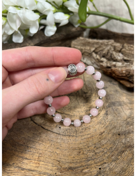 Image for roze-kwarts-sterrenbeeld-armband-stier_1.jpg