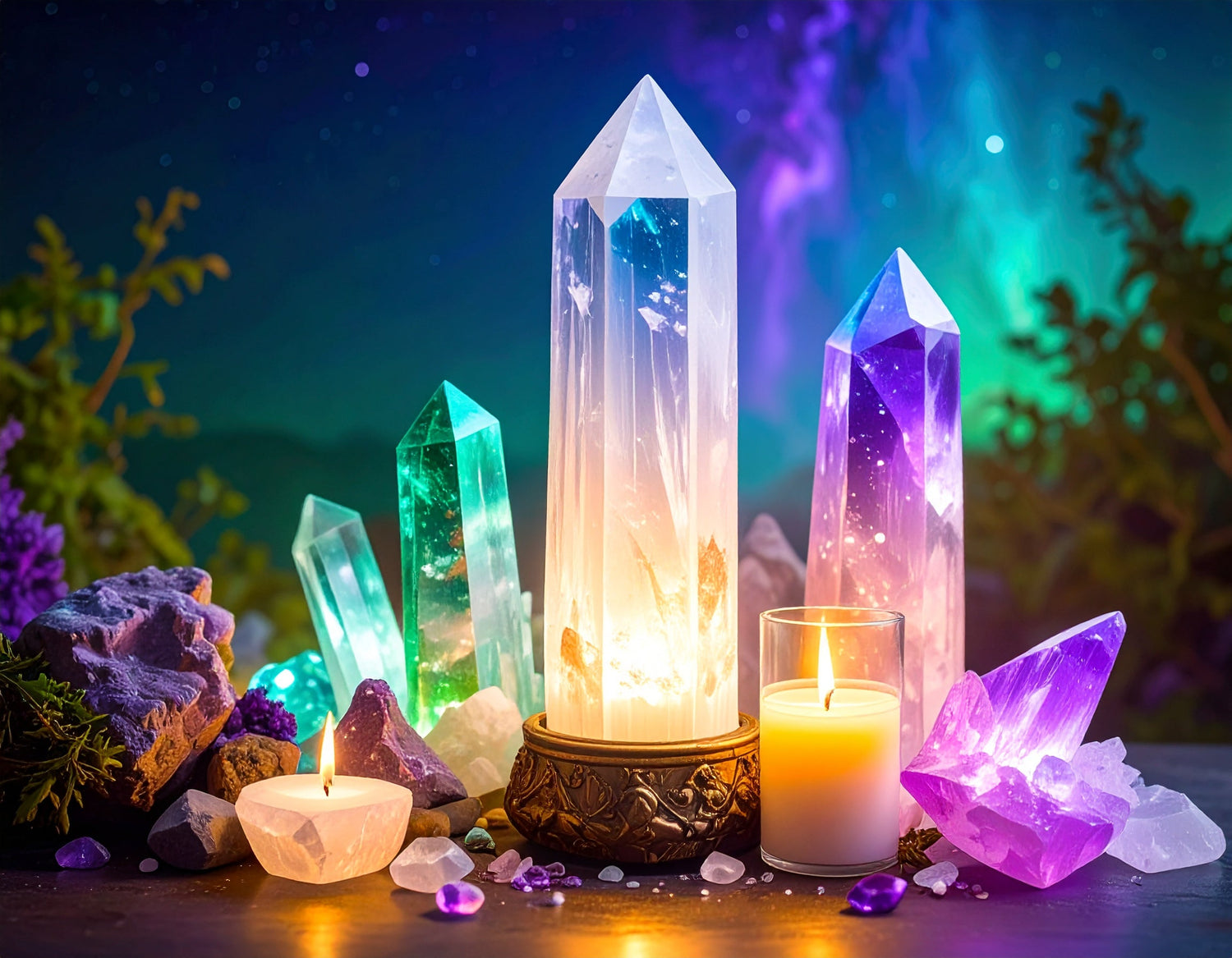 Selenietlampen – Helder Licht & Spirituele Zuivering