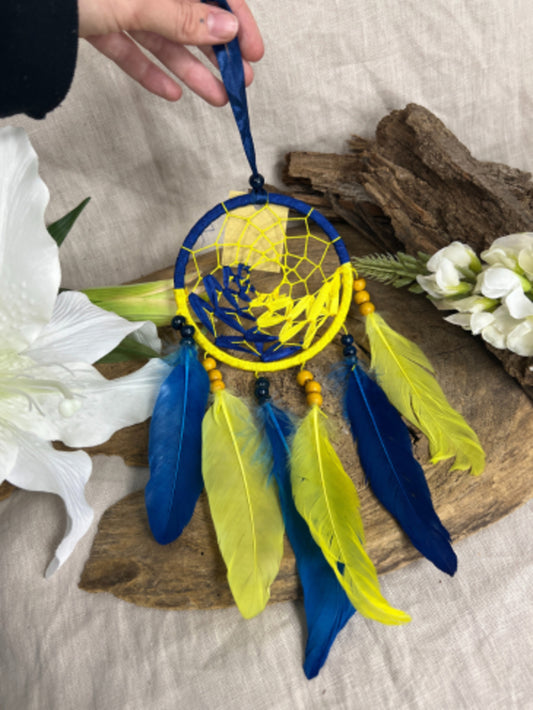 Image for dromenvanger-11cm-wave-blauw-geel_1.jpg