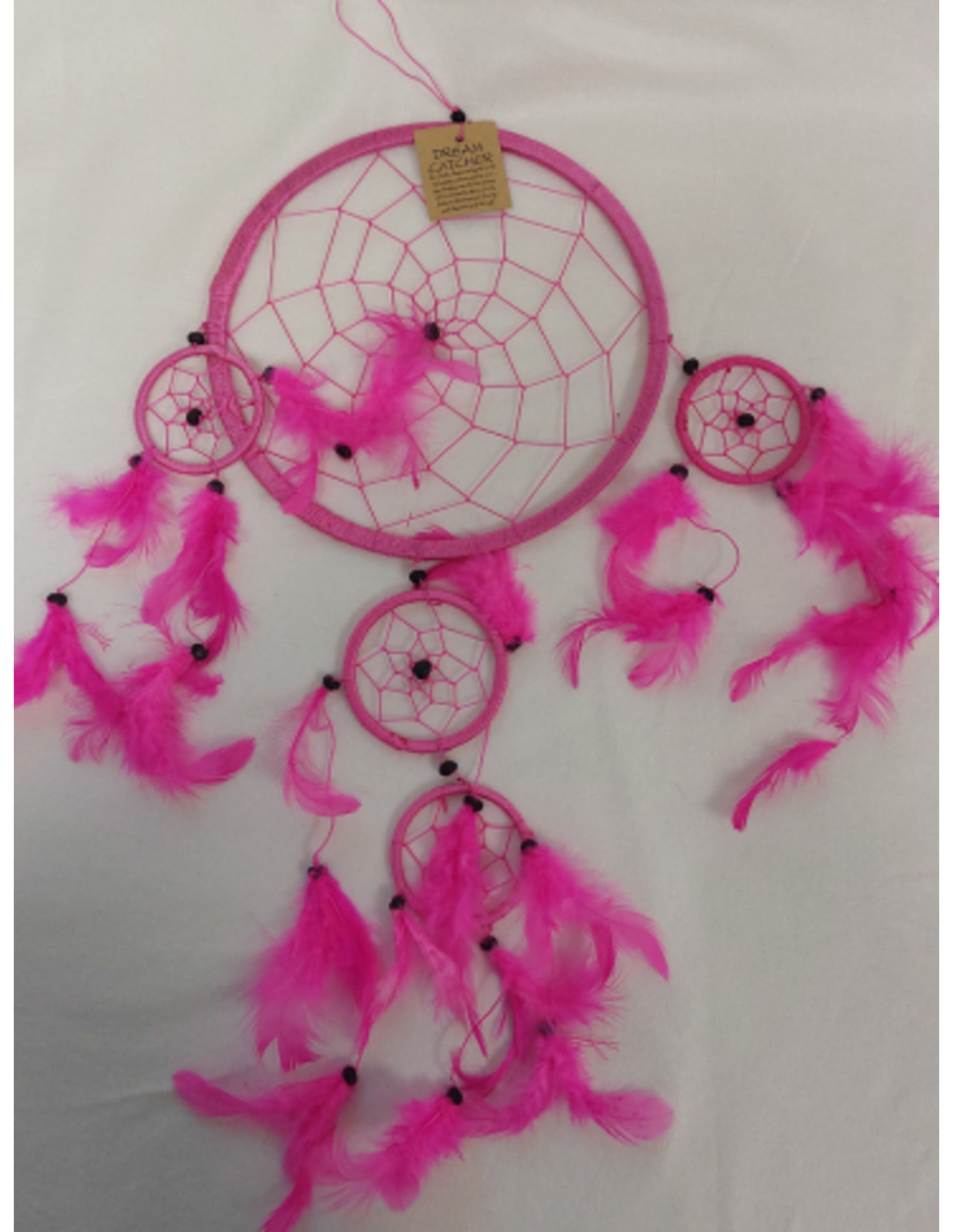 Image for dromenvanger-22-cm-roze-alleen-veren-dreamcatcher_1.jpg