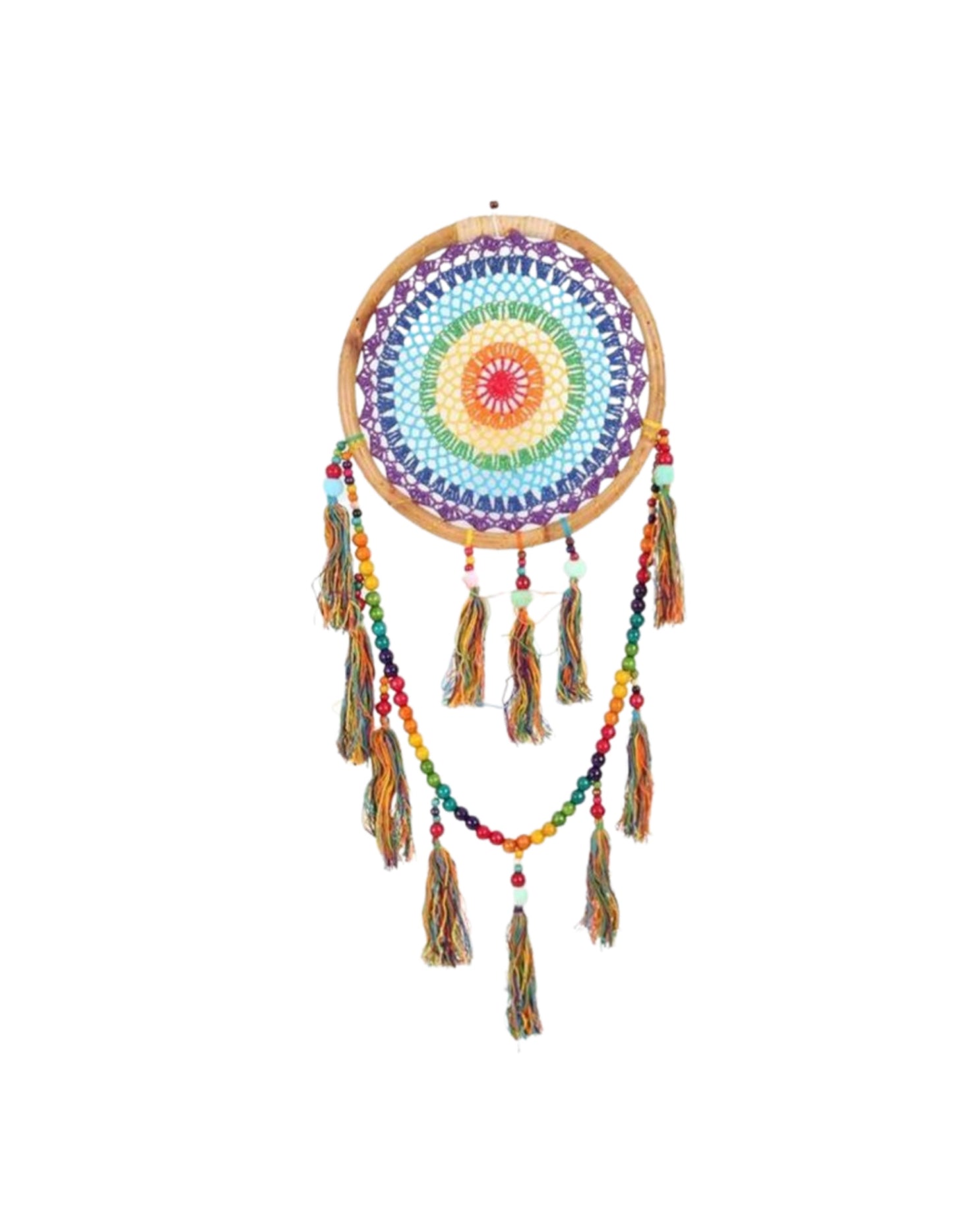 Image for dromenvanger-bamboe-rainbow-gehaakt-regenboog-dream-catcher-32cm.jpg