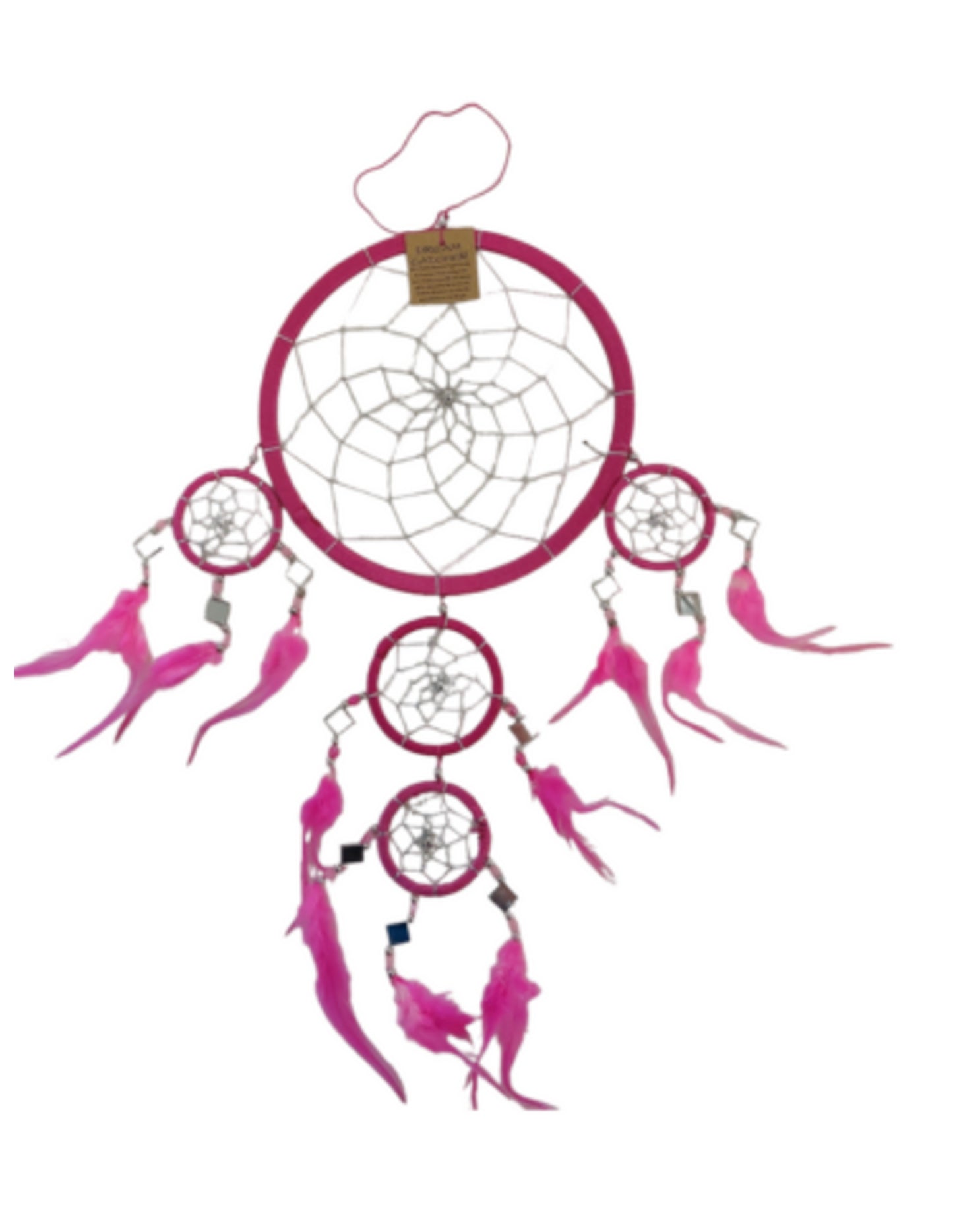 Image for dromenvanger-spiegel-22cm-roze-dreamcatcher.jpg