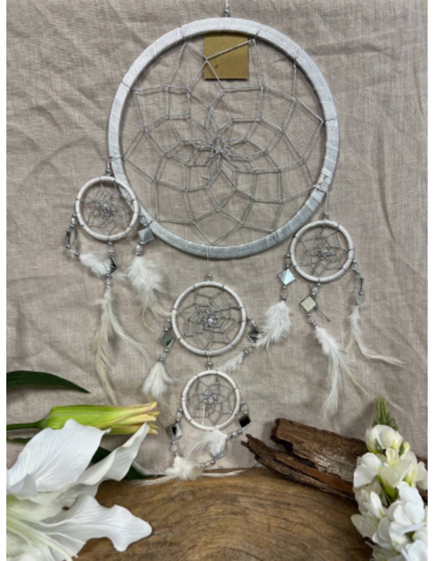 Image for dromenvanger-spiegel-22cm-wit-dreamcatcher_3.jpg