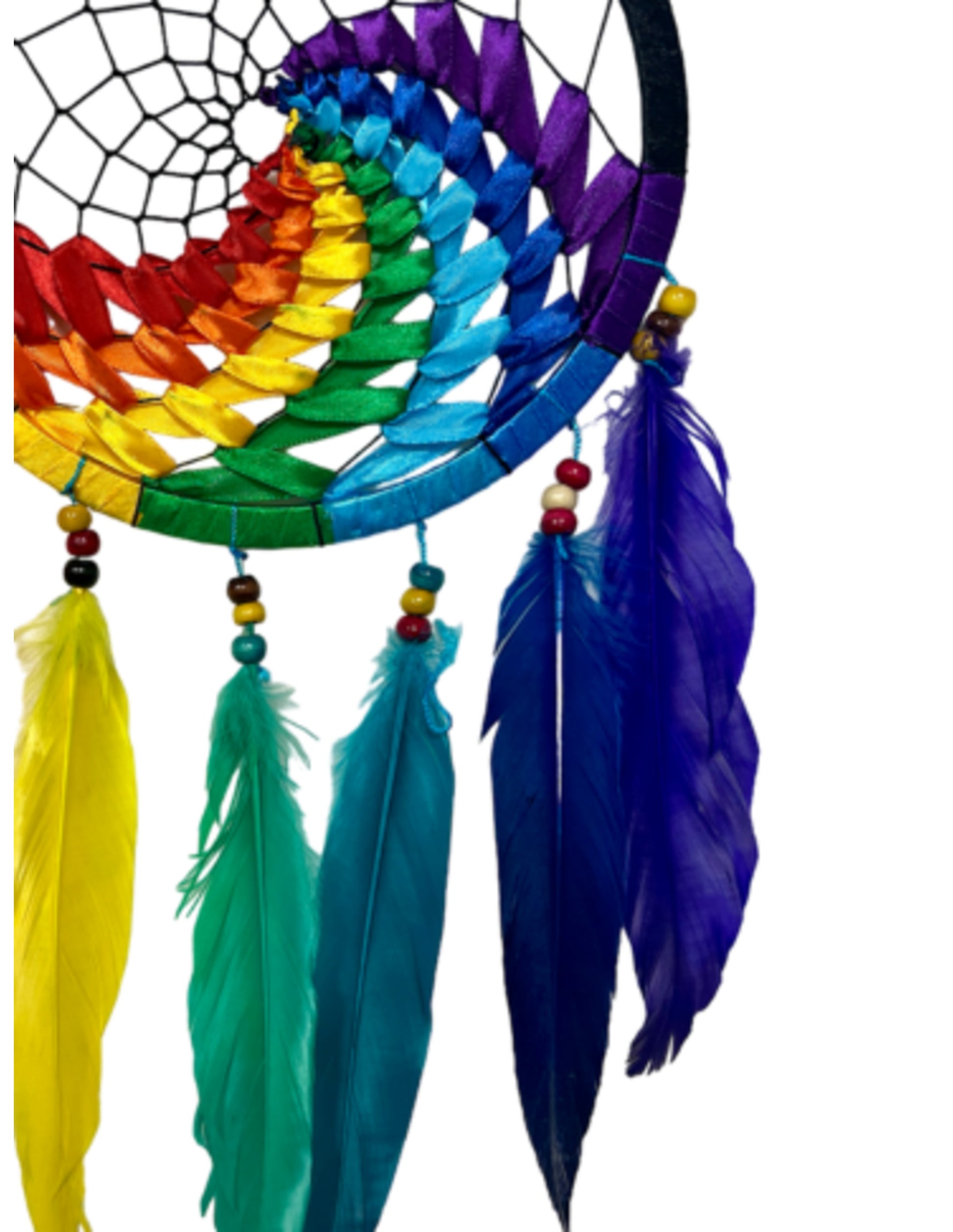 Image for dromenvanger-wave-regenboog-zwart-22-cm_2.jpg