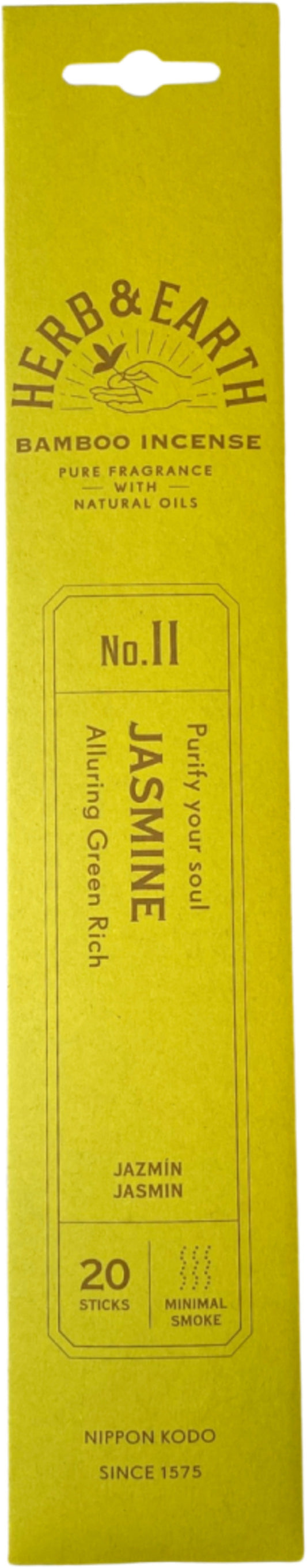 Image for jasmine-herb-earth-nippon-kodo-wierook-stokjes.jpg