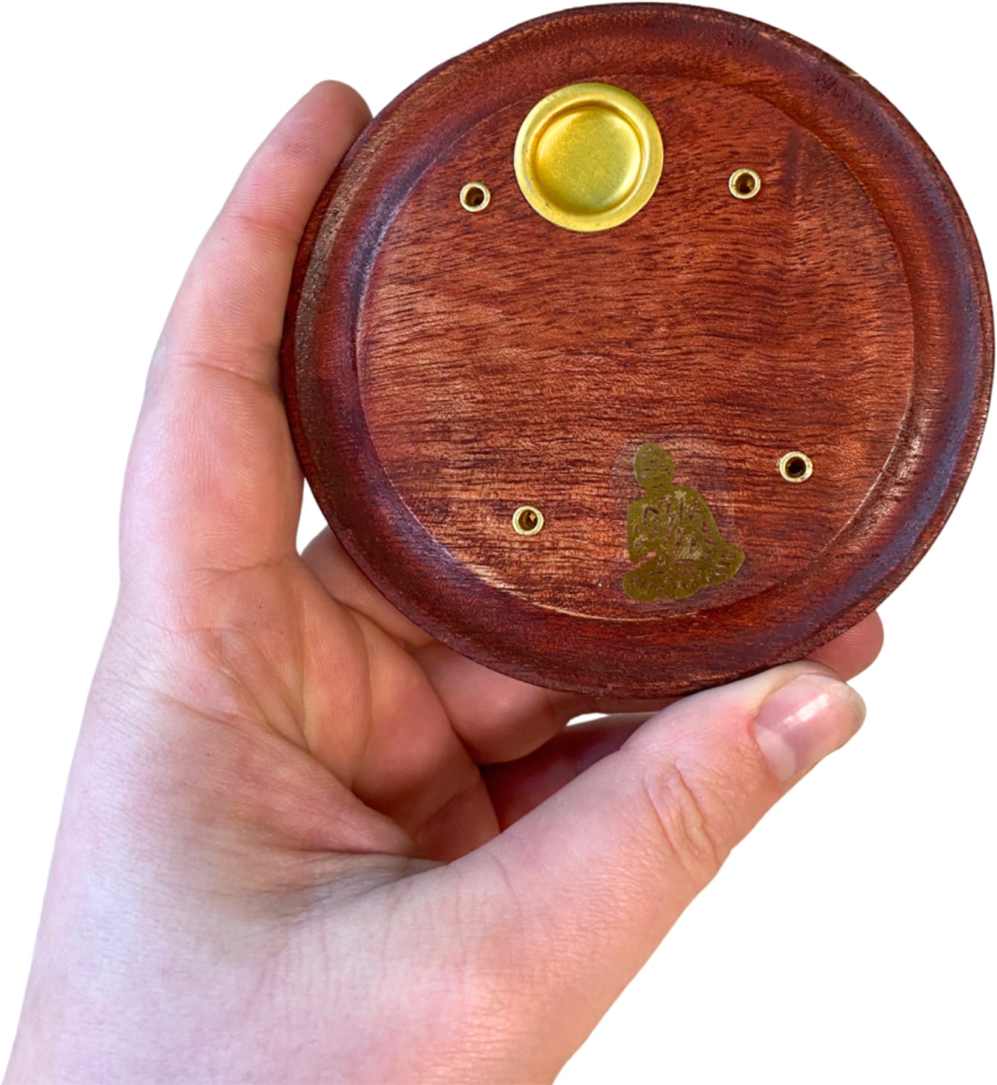 Image for kegel-brander-rond-met-boeddha-wierook-houder_2.jpg