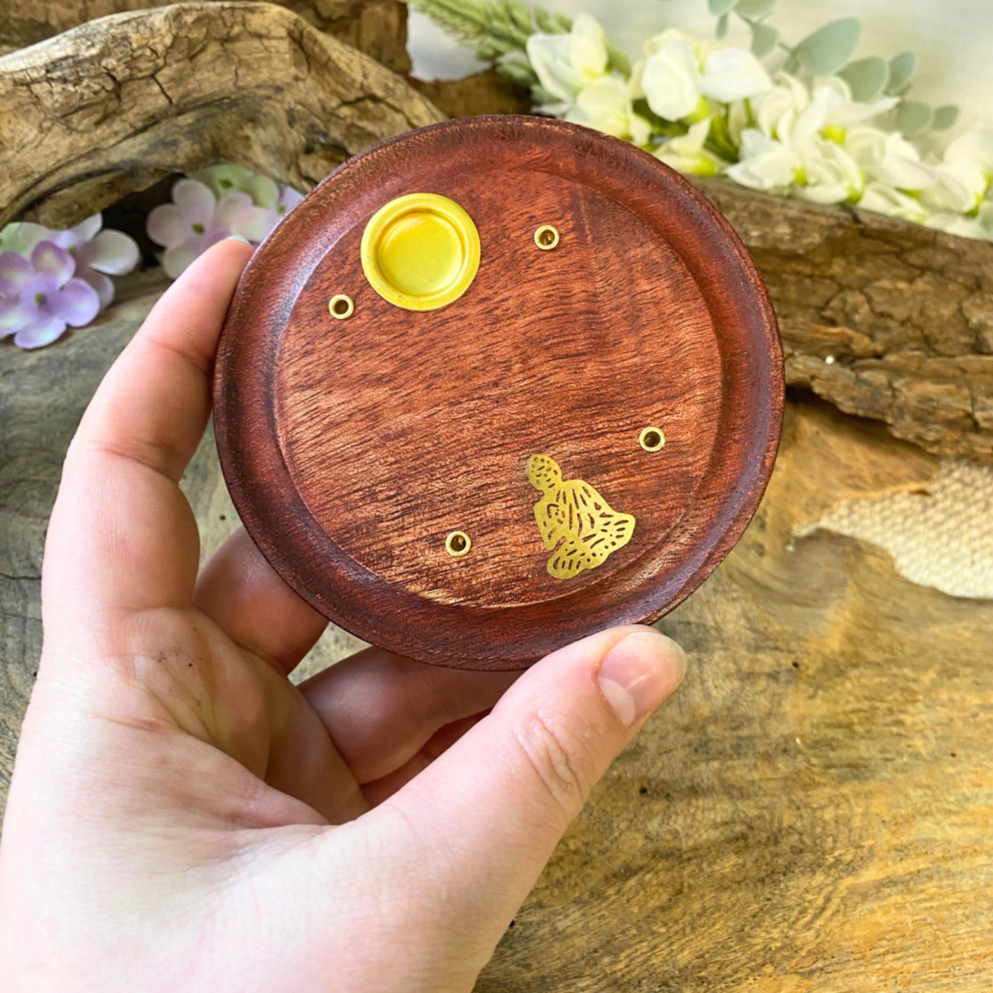 Image for kegel-brander-rond-met-boeddha-wierook-houder_1.jpg