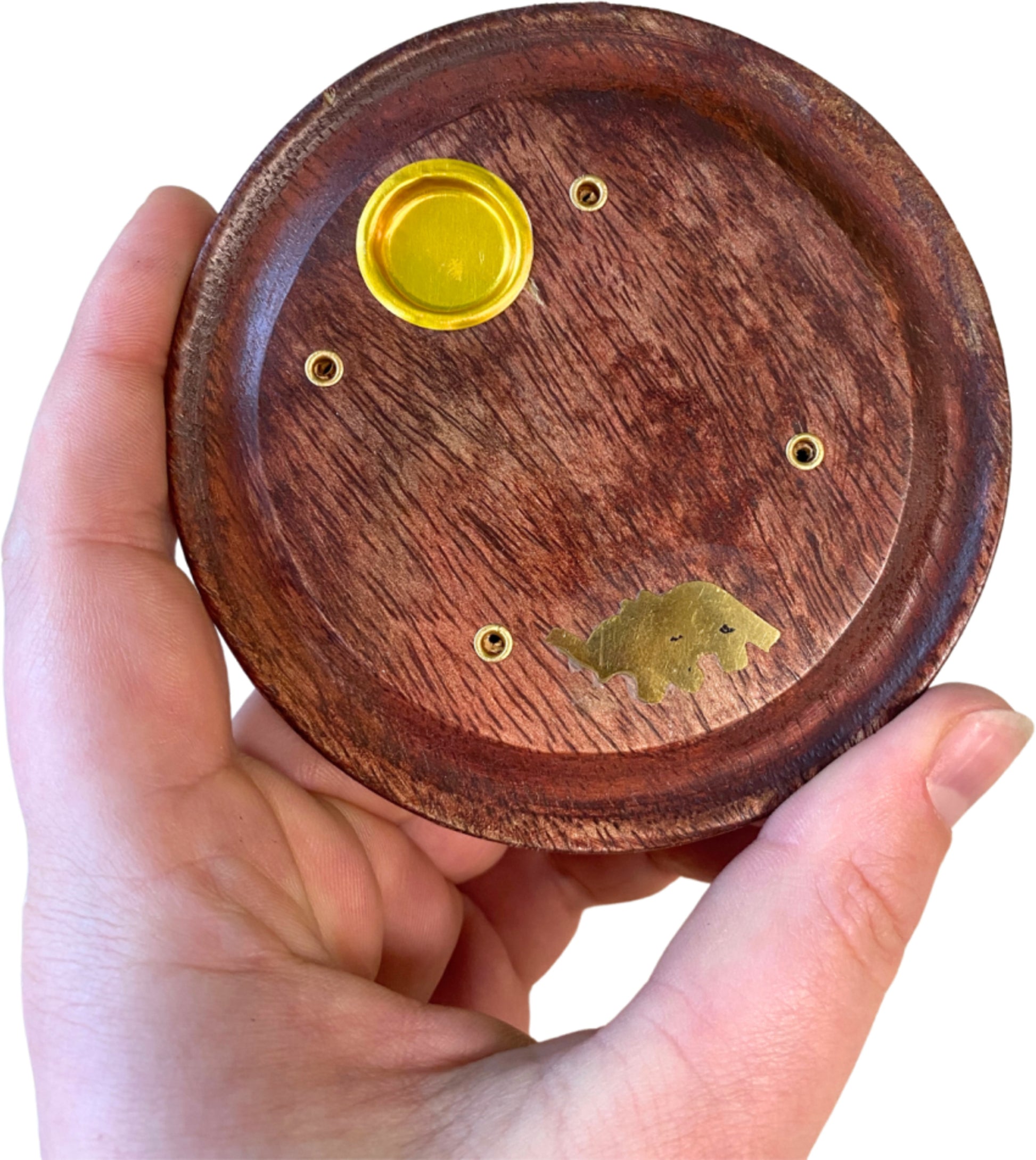 Image for kegel-brander-rond-met-olifant-wierook-houder_2.jpg