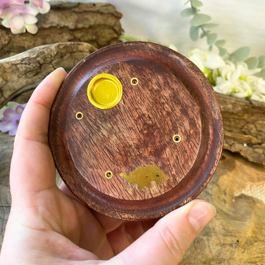 Image for kegel-brander-rond-met-olifant-wierook-houder_1.jpg