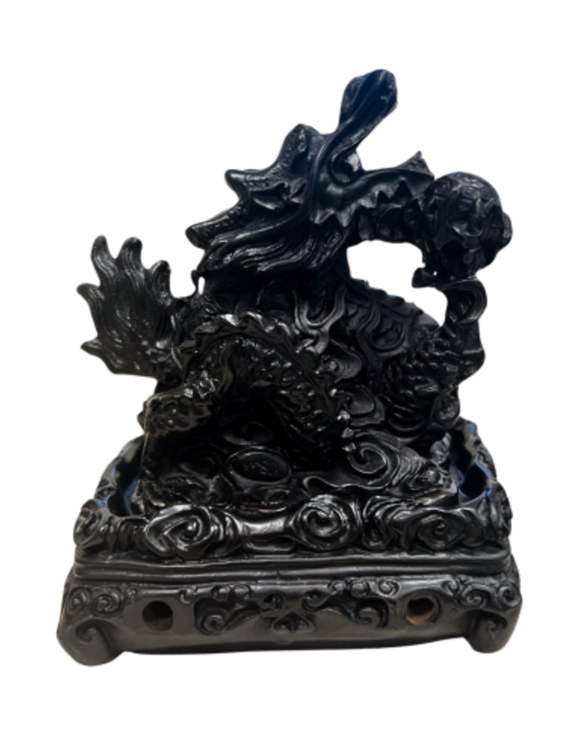 Image for kegel-wierook-brander-draak-zwart-met-schaaltje-en-kegeltjes.jpg