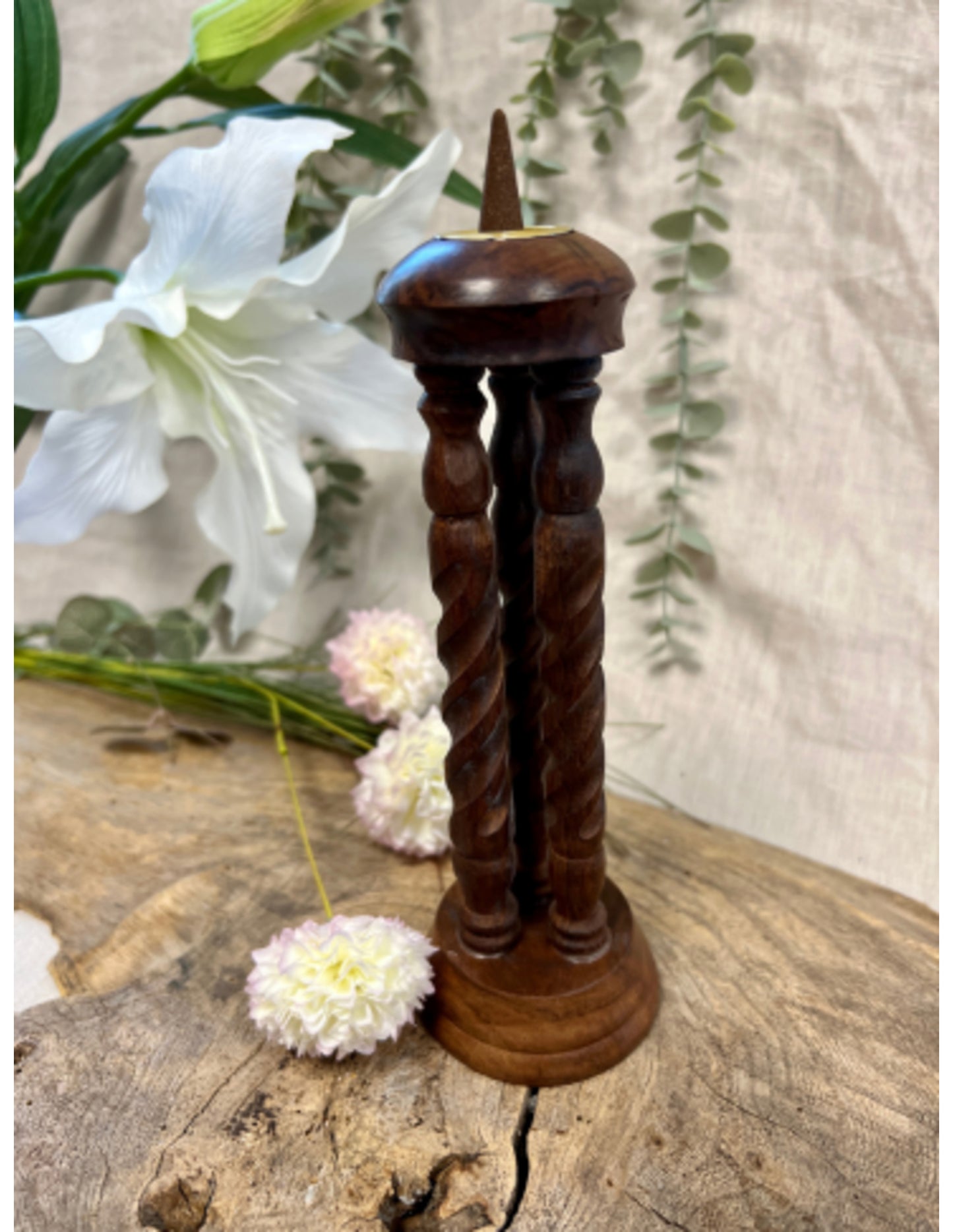 Image for kegel-wierook-brander-kaarsenstandaard-groot-20cm_1.jpg