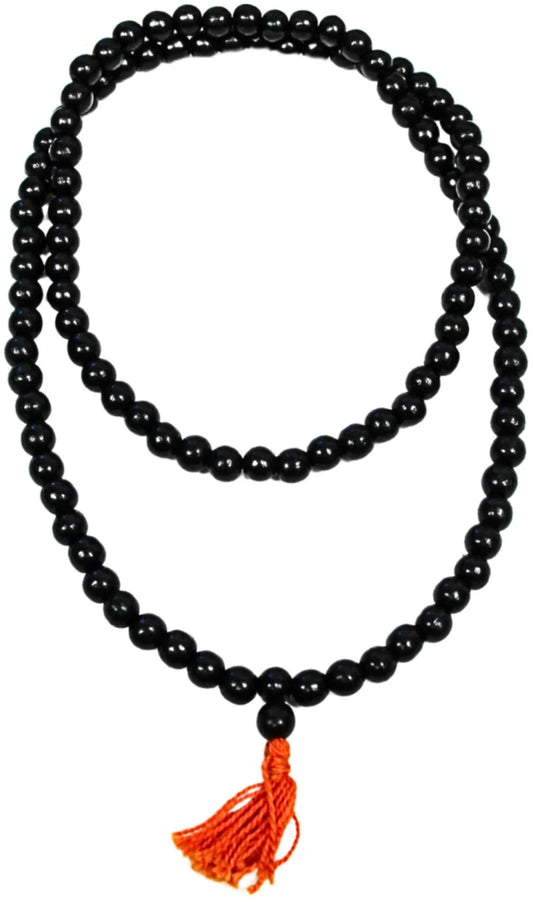 Image for mala-hout-zwart-oranje-kwast-40-cm.jpg