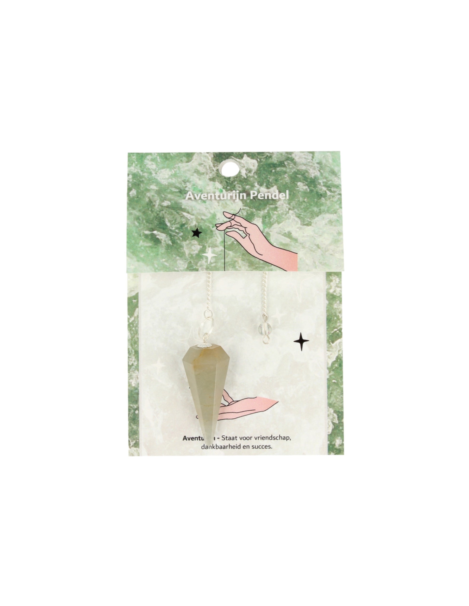 Image for pendel-facet-kaart-aventurijn-groen.jpg