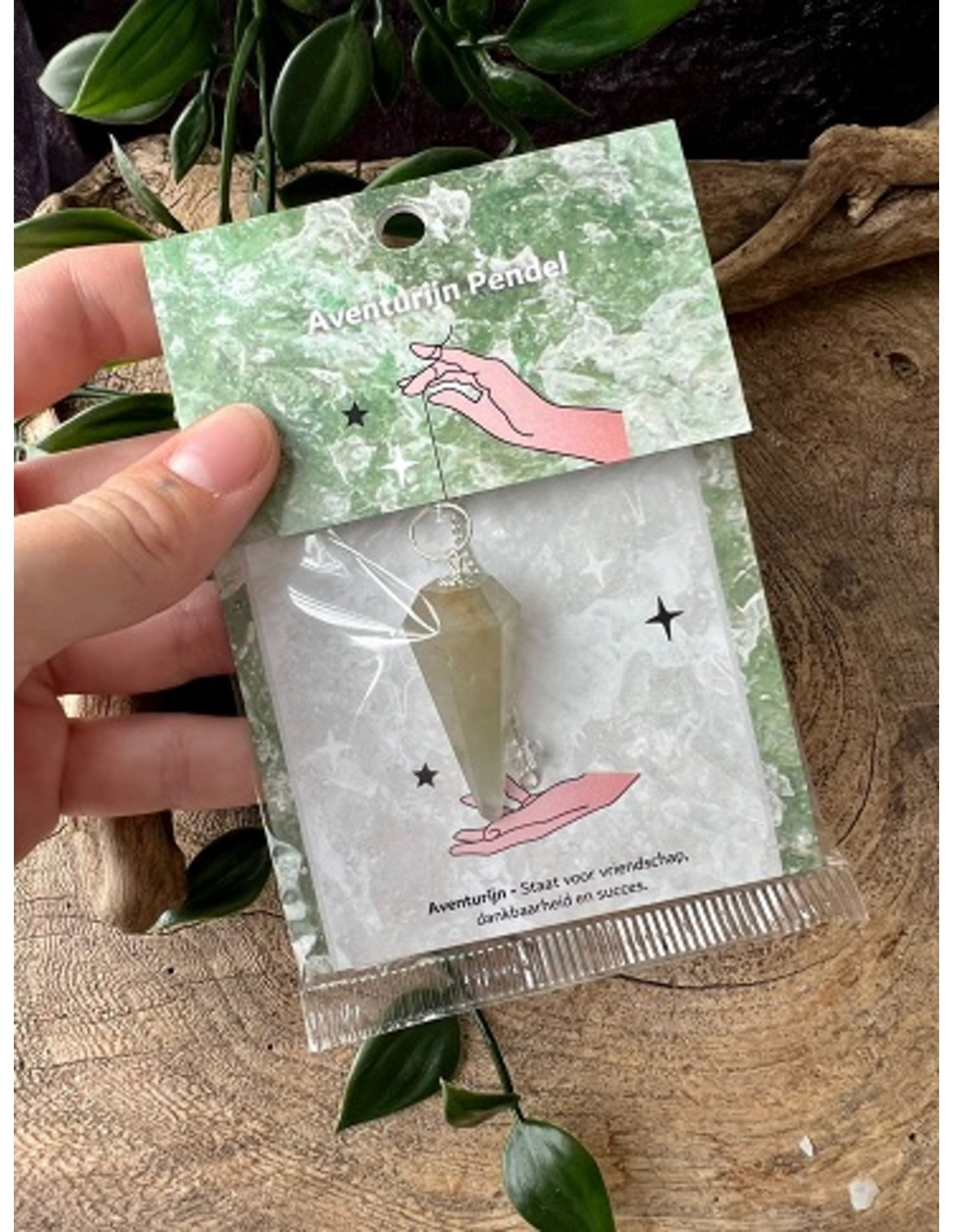 Image for pendel-facet-kaart-aventurijn-groen_1.jpg