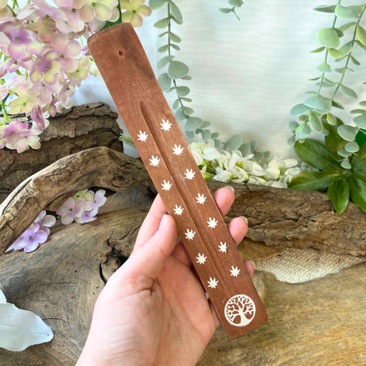 Image for plankje-hout-levensboom-wierook-houder_1.jpg