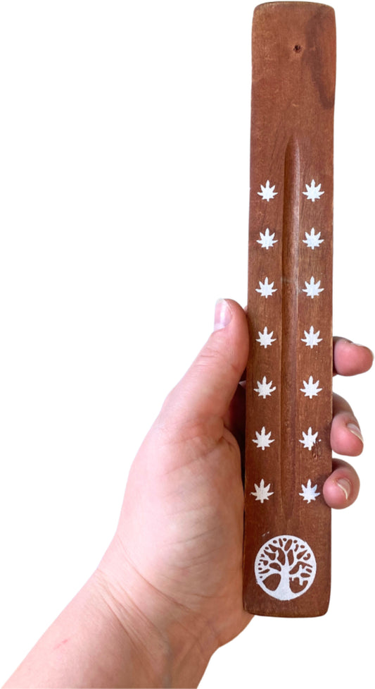 Image for plankje-hout-levensboom-wierook-houder_2.jpg