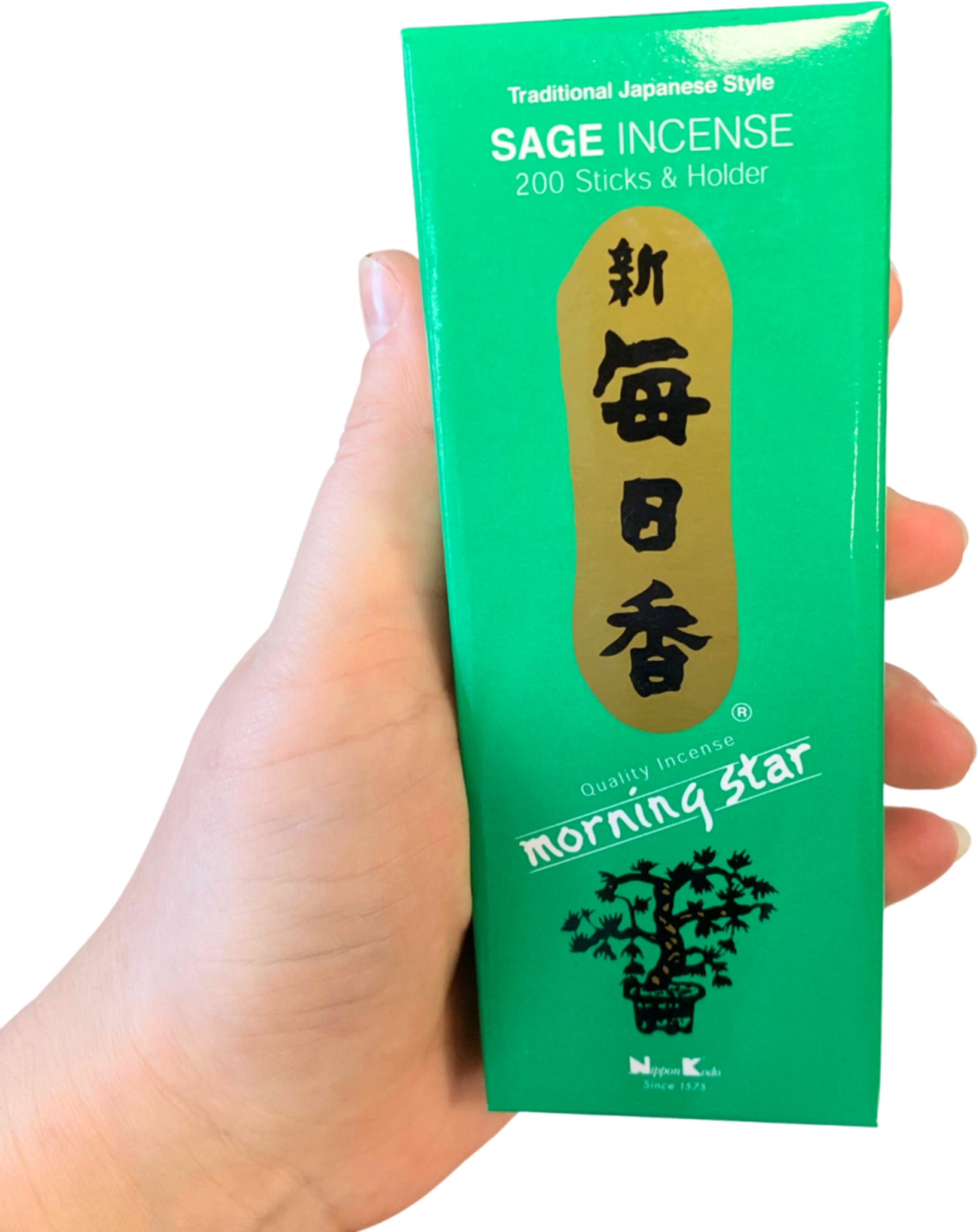 Image for sage-salie-nippon-kodo-morning-star-200-wierookstokjes_3.jpg