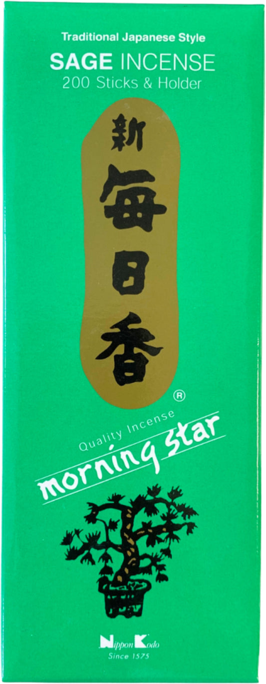 Image for sage-salie-nippon-kodo-morning-star-200-wierookstokjes_1.jpg