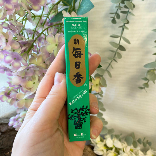 Image for white-sage-wierook-stokjes-nippon-kodo-morning-star_1.jpg
