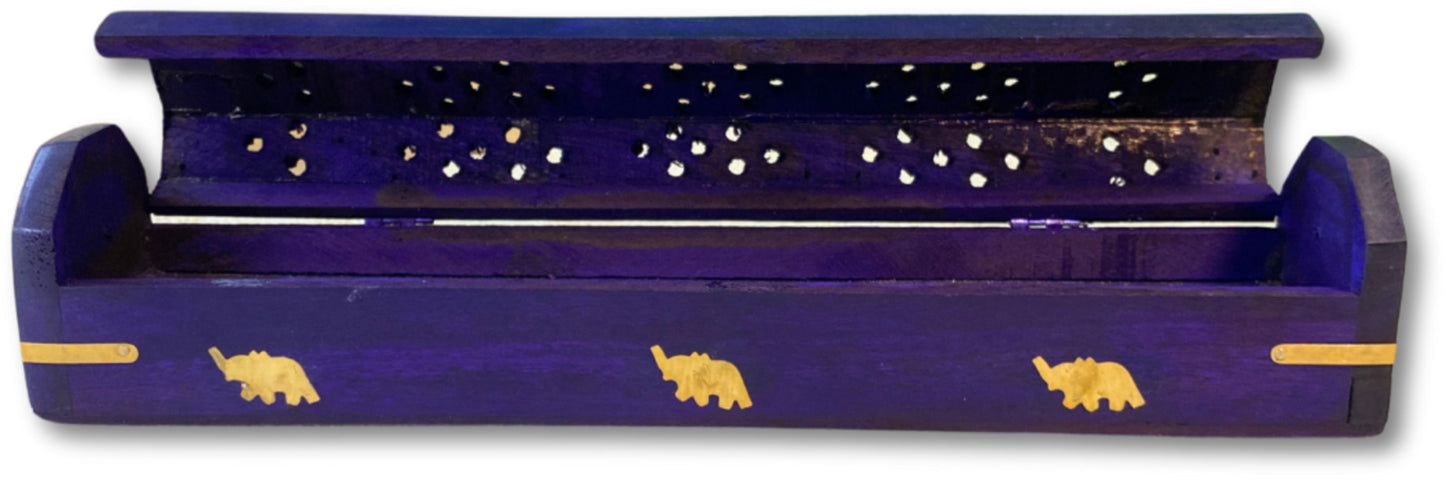 Image for wierook-brander-met-olifantjes-paars-wierook-houder.jpg